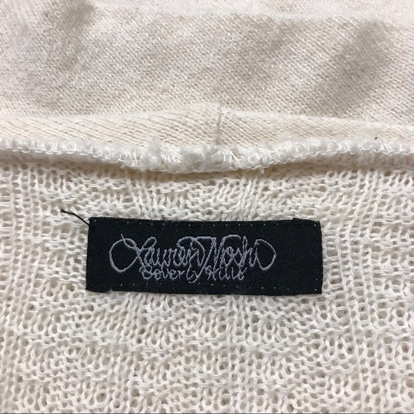 Lauren Moshi Color Hamsa Waffle Knit Pullover - Picture 4 of 7